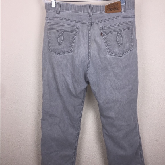 COPY - Levi’s Vintage 90’s Bronze Tab 977 Gray Wash 36x29 - Picture 5 of 8